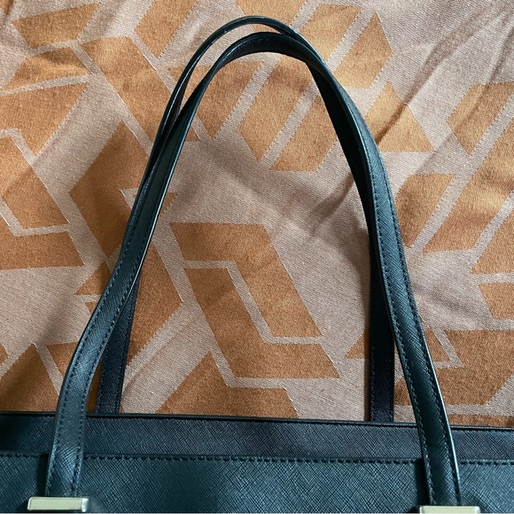 Kate Spade ♠️ Minimalist Black Leather Bag - Picture 5 of 9